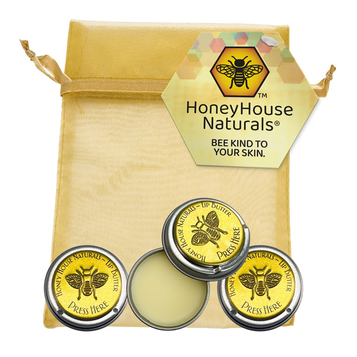 Lippenbutterdose – 3er-Geschenkset