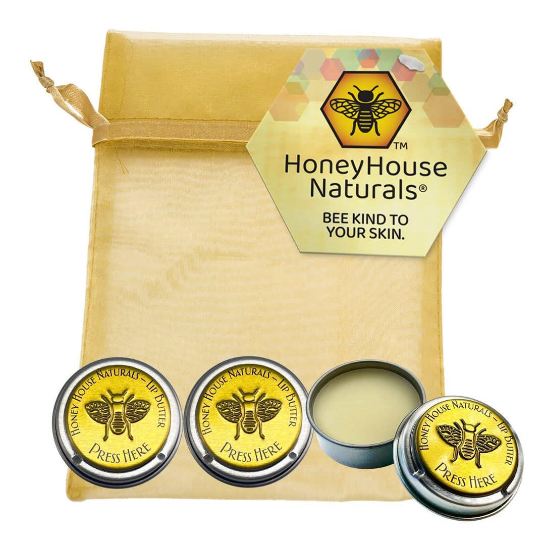 Lippenbutterdose – 3er-Geschenkset
