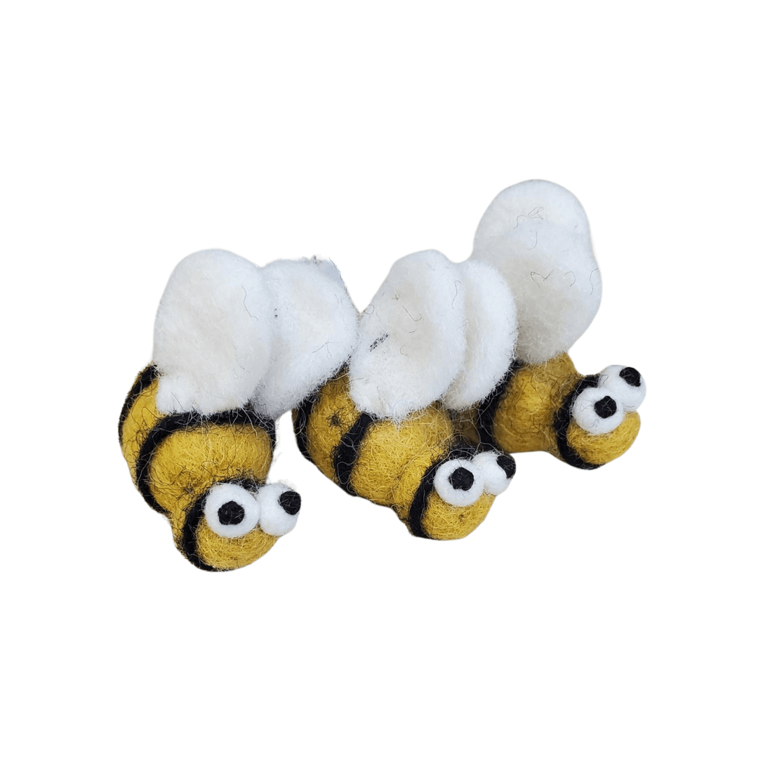 Wool Bees - 3pk - Handmade