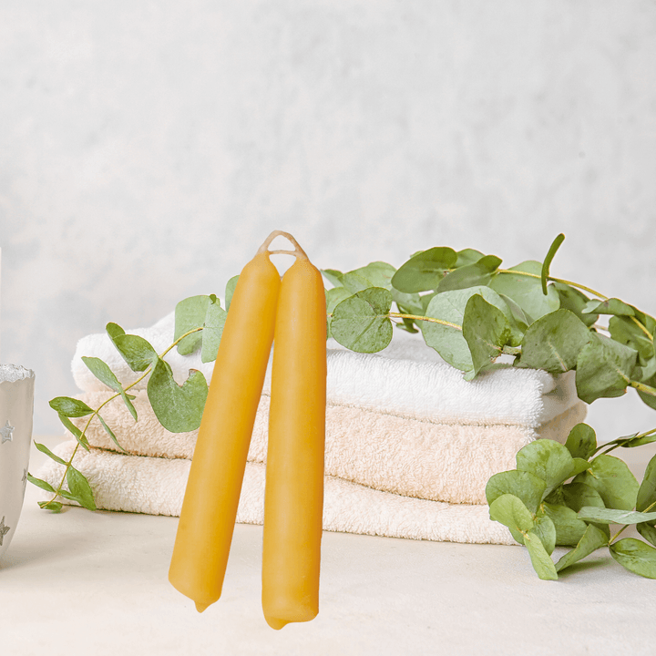 Velas de celebración de cera de abejas