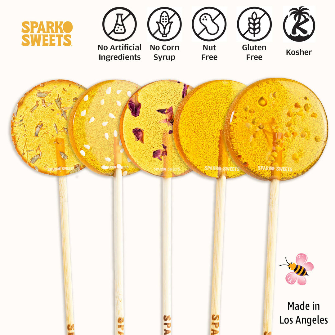 Honey Lollipops - New Flavors - Buy 5 Get 1 FREE