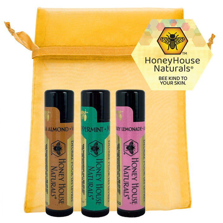 Lippenbuttertube – 3er-Geschenkset