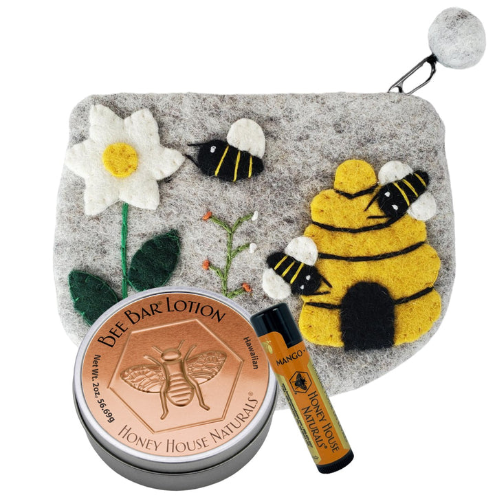 Wool Bag Bee Bag Gift Set
