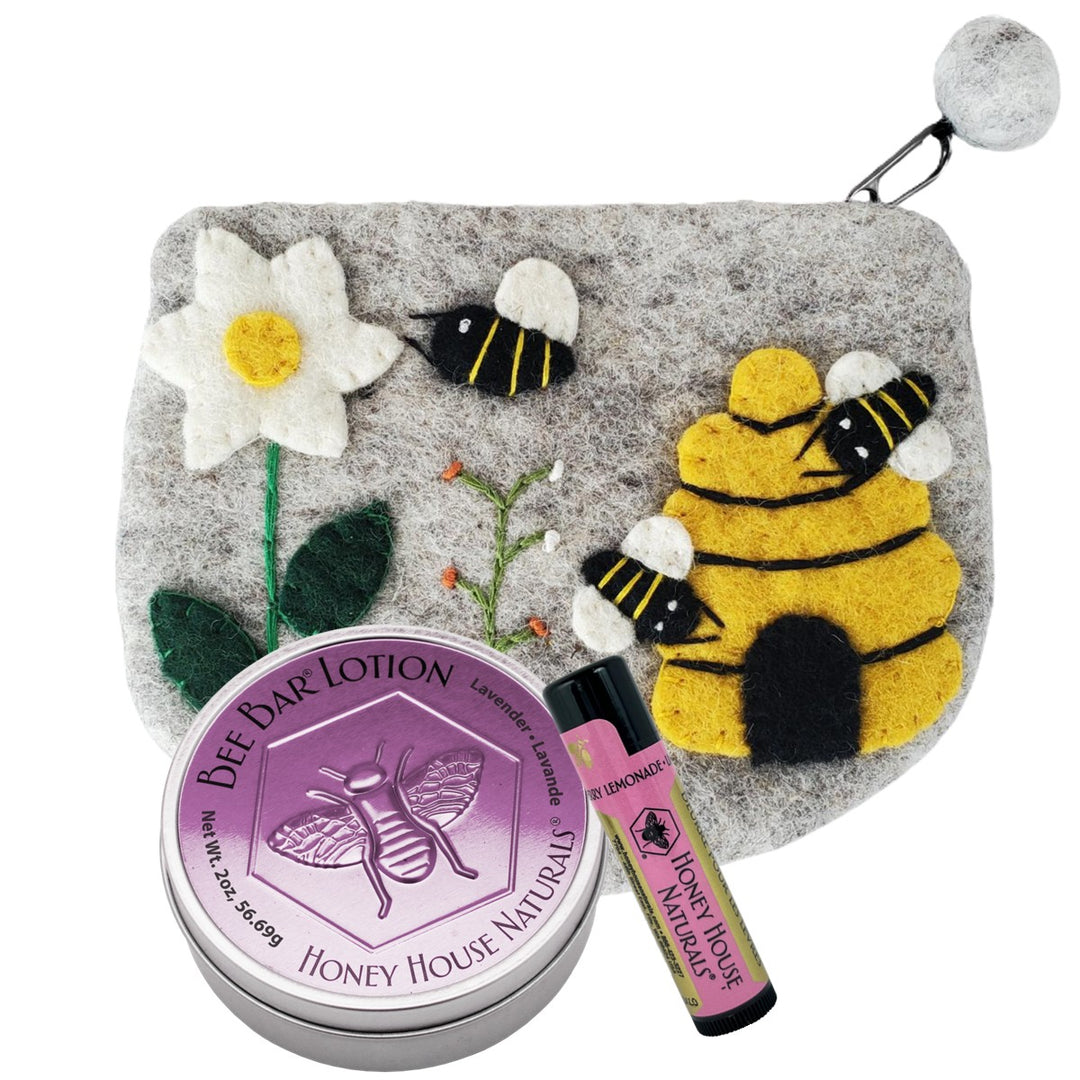 Wool Bag Bee Bag Gift Set