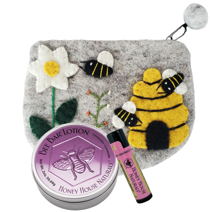 Wool Bag Bee Bag Gift Set