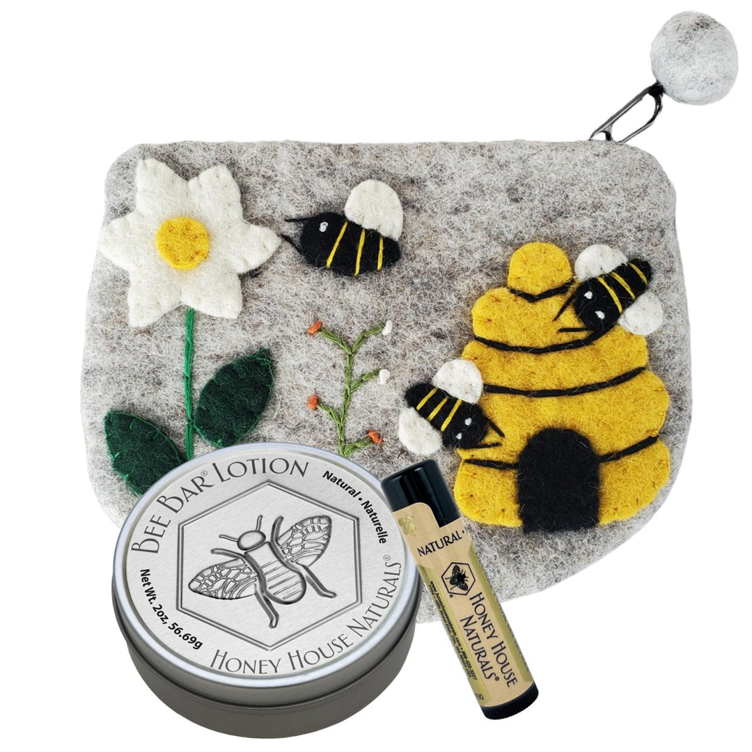 Wool Bag Bee Bag Gift Set