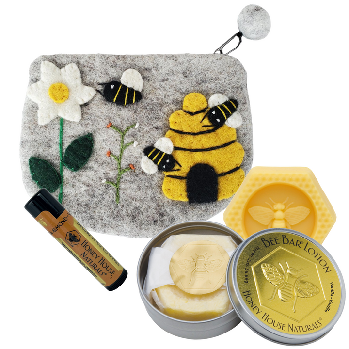 Wool Bag Bee Bag Gift Set