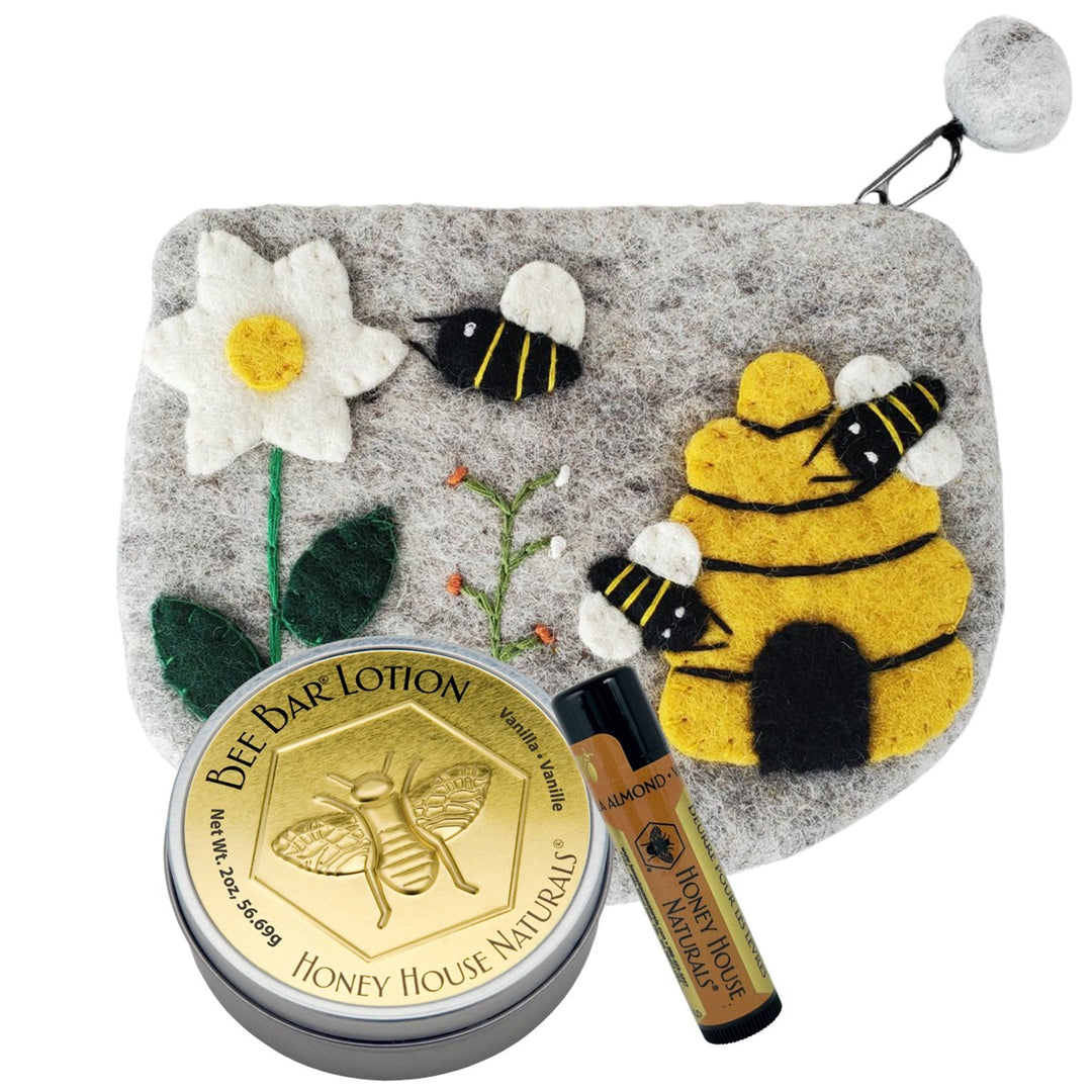 Wool Bag Bee Bag Gift Set