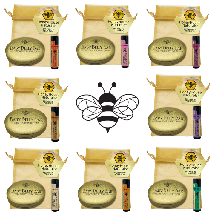 Belly Bar &amp; Lip Butter Gift Set