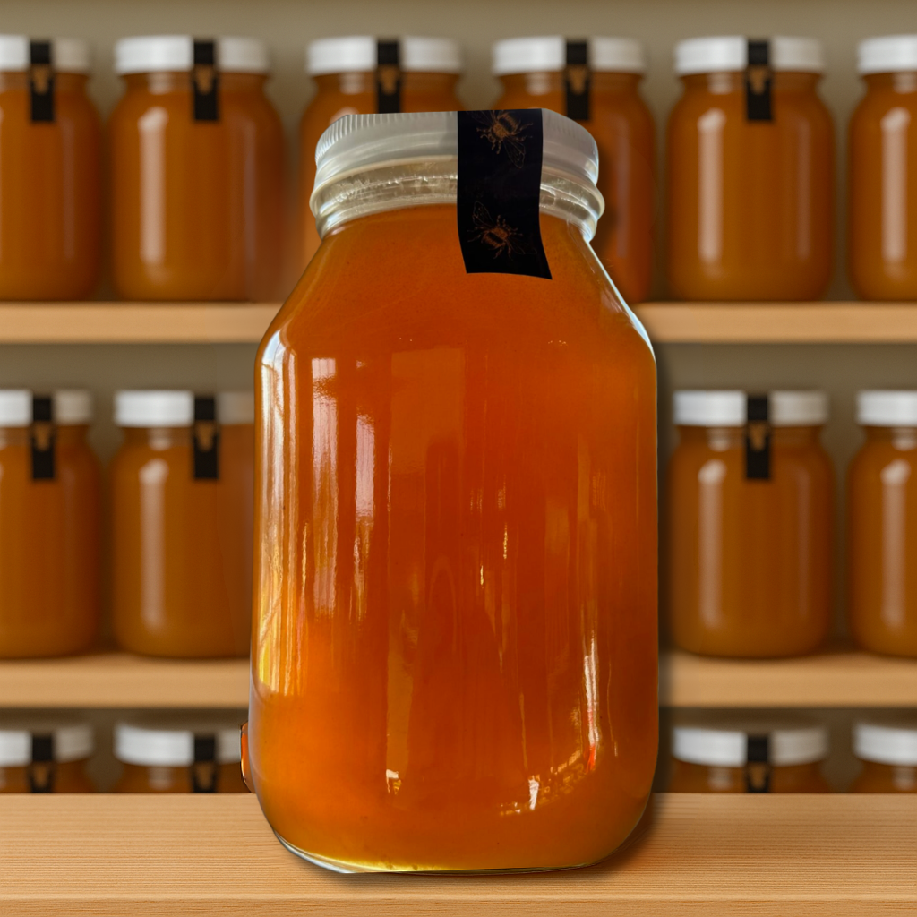 Half Gallon of Raw Honey 6lbs