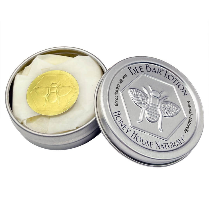 Set de regalo de tubo de crema de mantequilla de abeja y barra pequeña de abeja