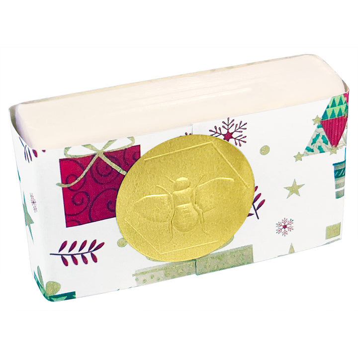 Mini set de jabón y manteca labial para las fiestas