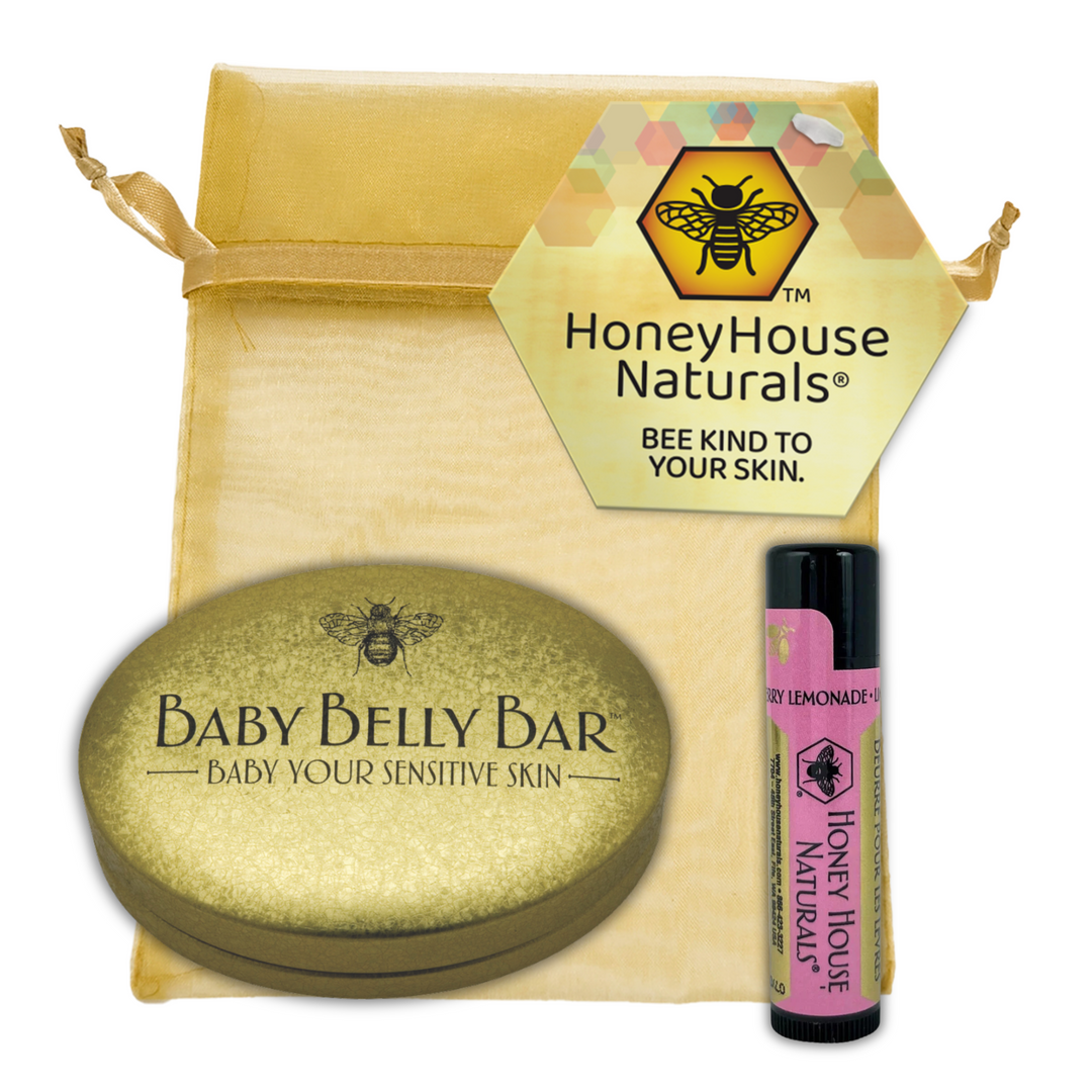 Belly Bar &amp; Lip Butter Gift Set