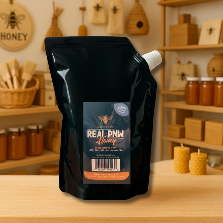 Squeeze Pouch Quart of Honey