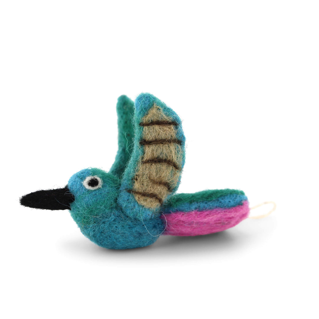 Wool Hummingbird - Handmade