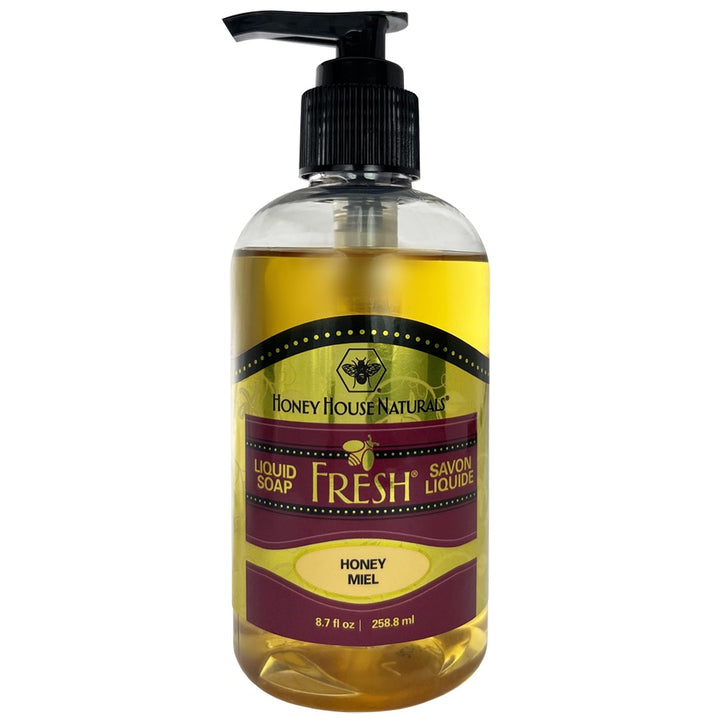 Jabón líquido fresco de abeja - 8 oz.