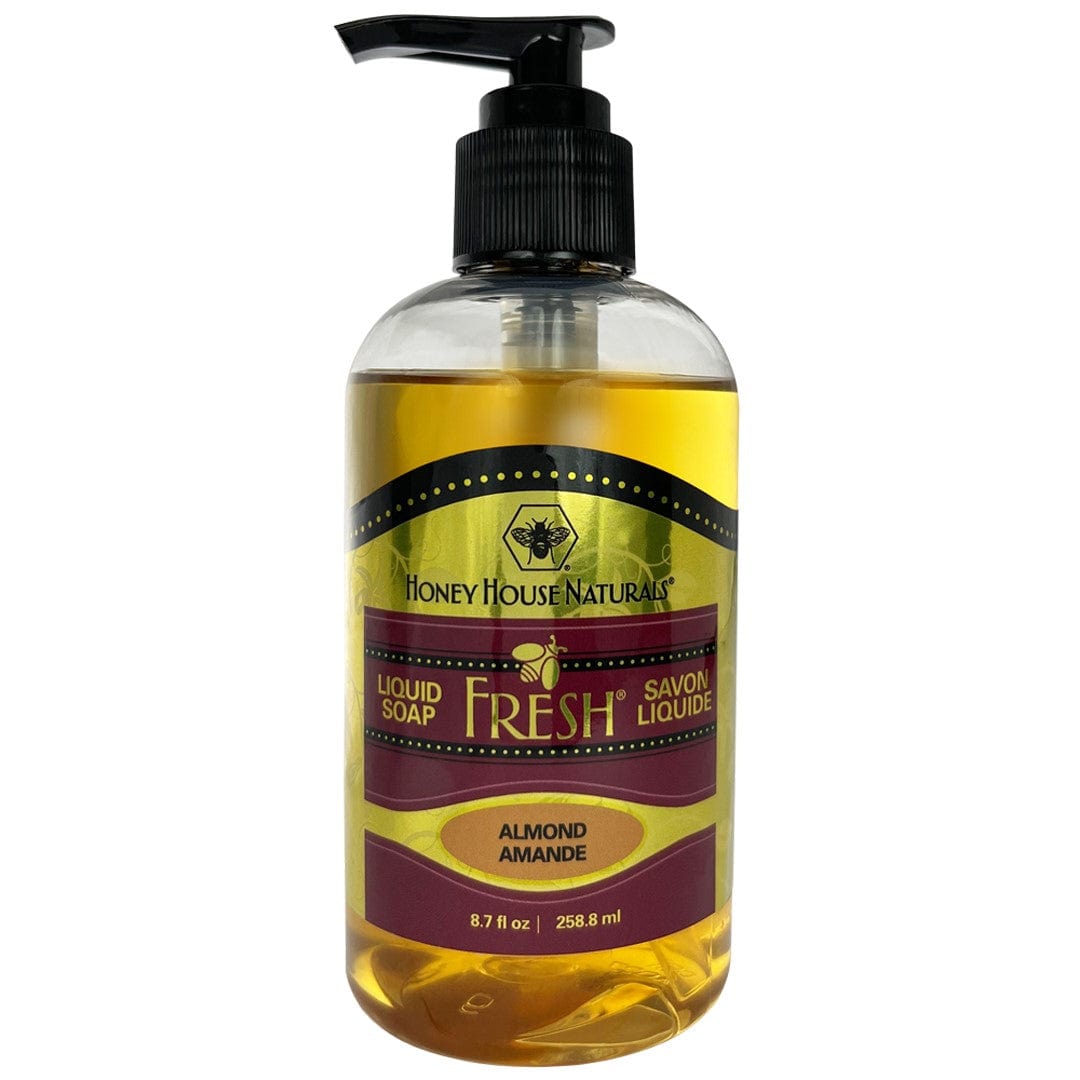Honey House Naturals Almond Bee Fresh Liquid Soap - 8oz.