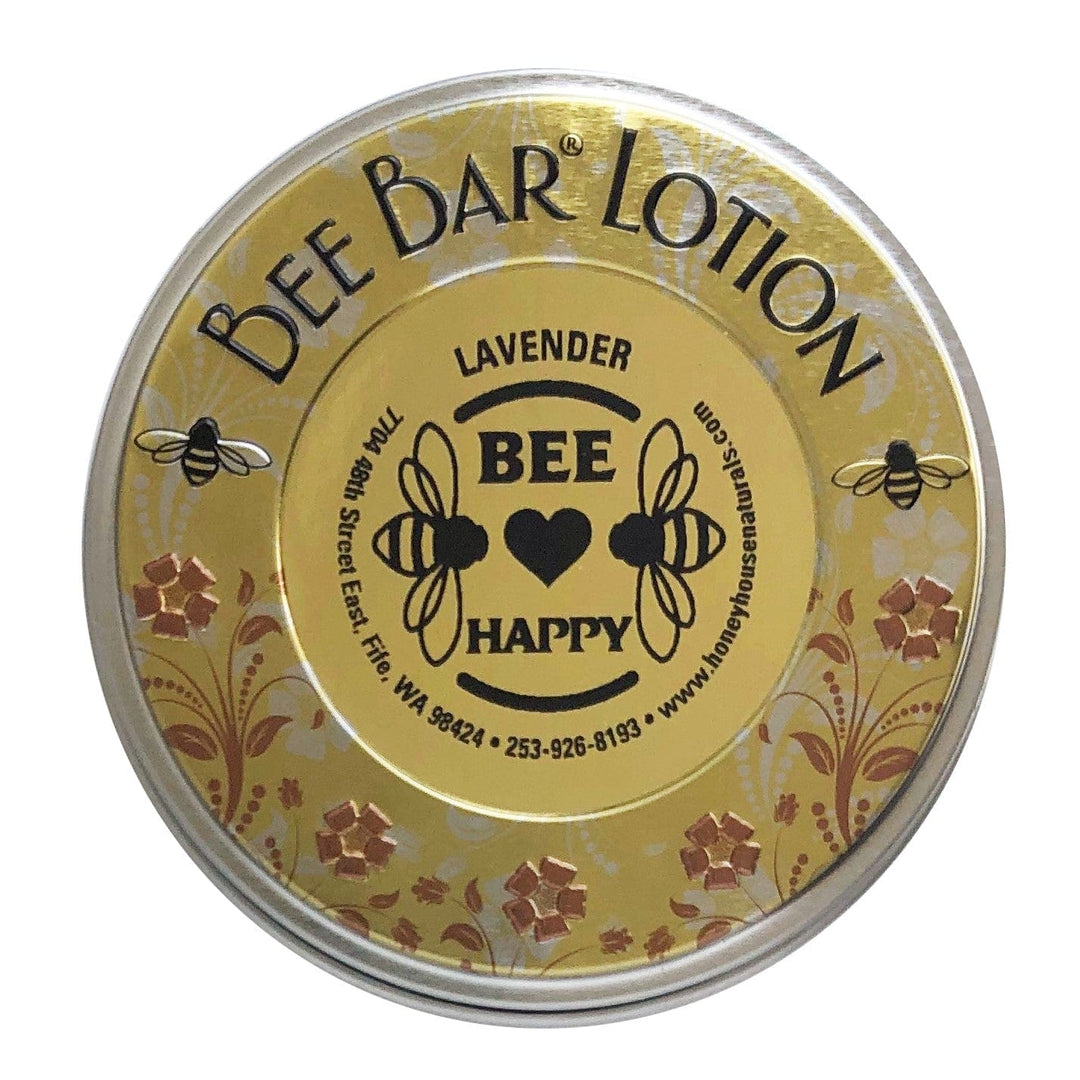 Honey House Naturals Bee Happy / Lavender Sentiment Large Bee Bar - Inspirational