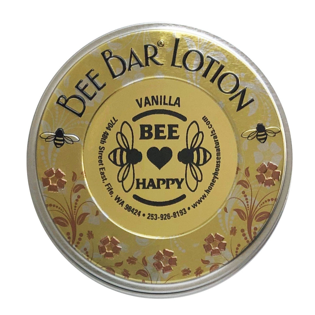 Honey House Naturals Bee Happy / Vanilla Sentiment Large Bee Bar - Inspirational