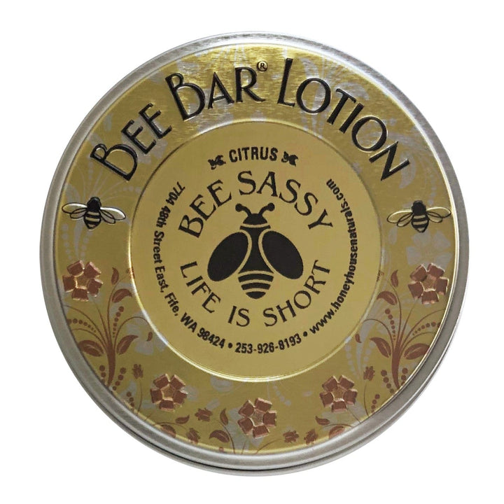 Honey House Naturals Bee Sassy Life is Short / Citrus Sentiment Large Bee Bar - Inspirational