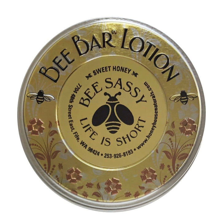 Honey House Naturals Bee Sassy Life is Short / Honey Sentiment Large Bee Bar - Inspirational