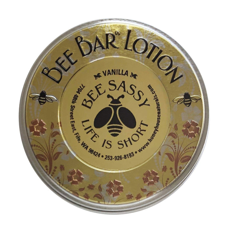 Honey House Naturals Bee Sassy Life is Short / Vanilla Sentiment Large Bee Bar - Inspirational