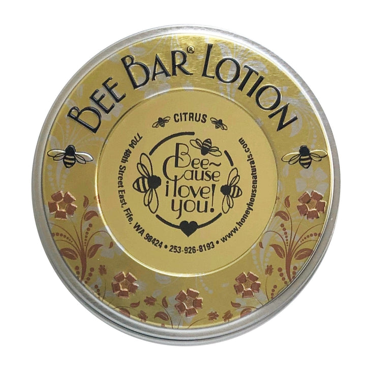 Honey House Naturals BeeCause I Love You / Citrus Sentiment Large Bee Bar - Inspirational