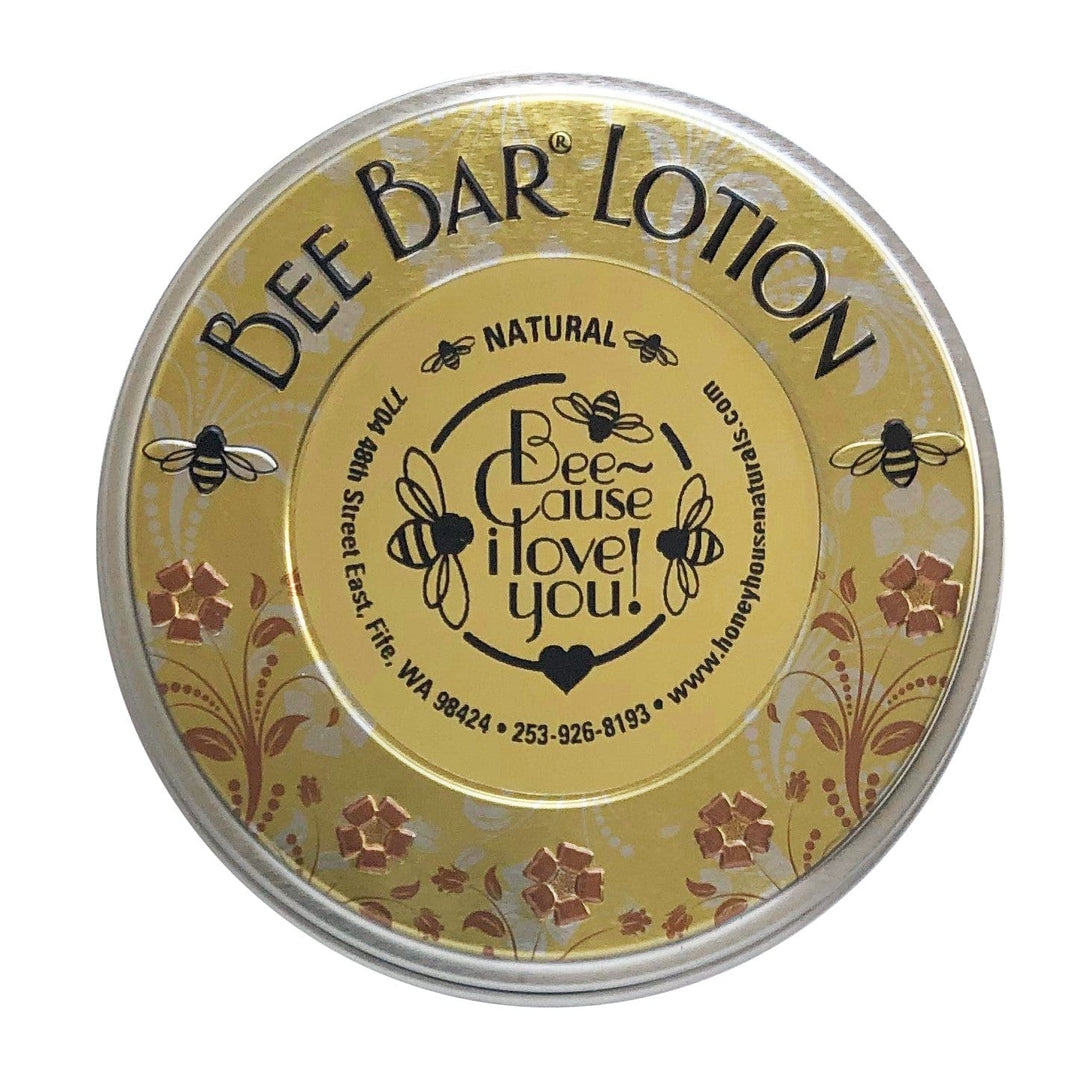 Honey House Naturals BeeCause I Love You / Natural Sentiment Large Bee Bar - Inspirational