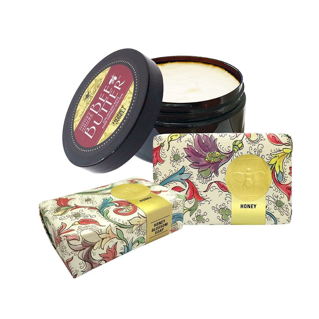 Honey House Naturals Choose Your Own Scent Bee Butter Cream TUB &amp; Soap Gift Set