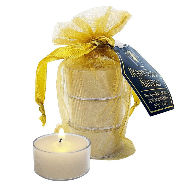 Honey House Naturals Citronella Blended Tea Lights Gift Set  3pk