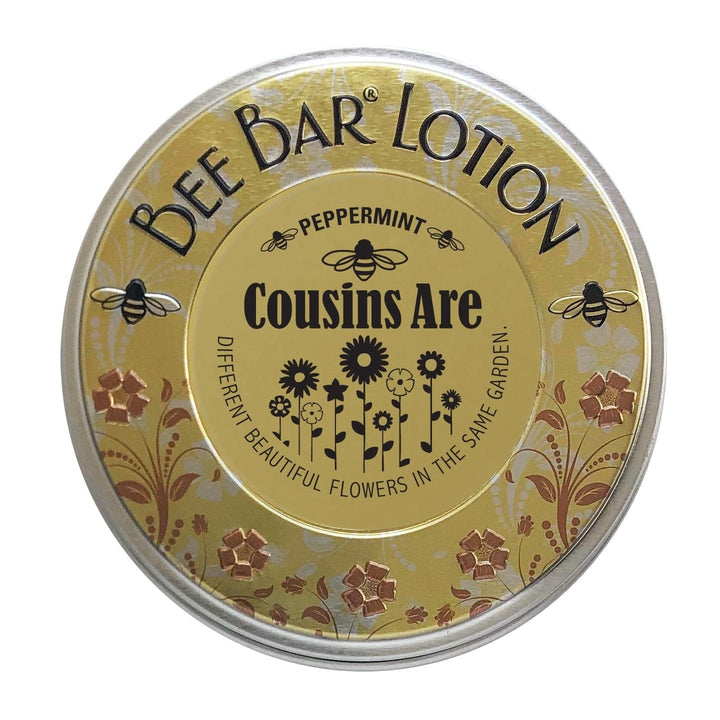 Honey House Naturals Cousin / Peppermint Sentiment Large Bee Bar - Family