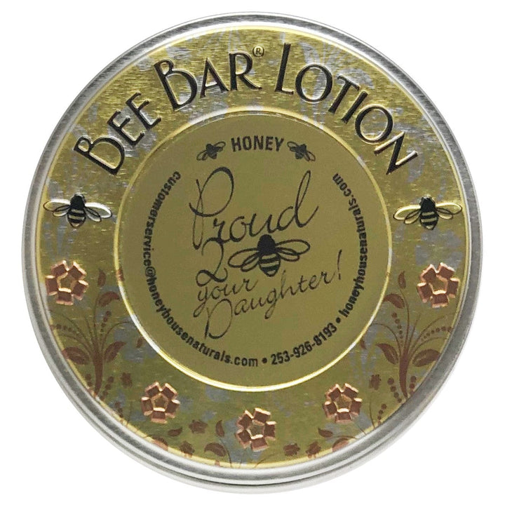 Honey House Naturals Daughter / Honey Sentiment Large Bee Bar - Dad, Mom, Son, Daughter