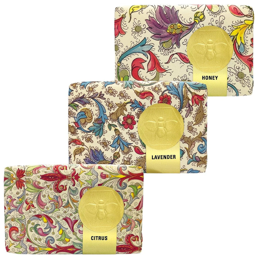 Honey House Naturals Florentine Paper Wrapped Soap Bar - 3.5oz