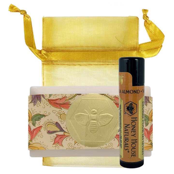 Honey House Naturals Honey Mini Soap &amp; Lip Butter Gift Set
