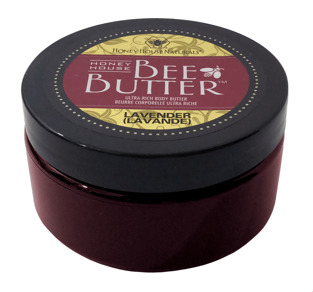Honey House Naturals Lavender Bee Butter Cream TUB - 8oz