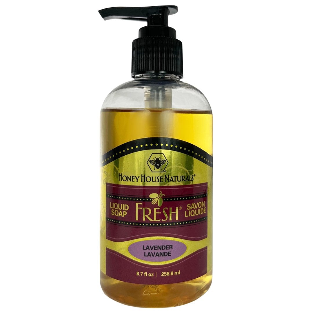 Honey House Naturals Lavender Bee Fresh Liquid Soap - 8oz.