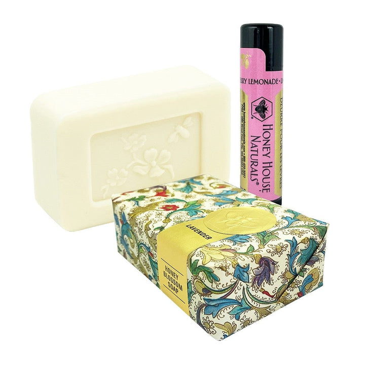 Honey House Naturals Lip Butter &amp; 3.5oz Soap Gift Set