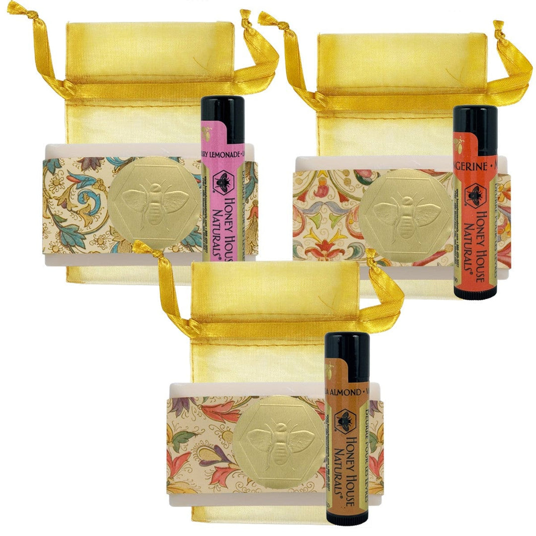 Honey House Naturals Mini Soap &amp; Lip Butter Gift Set