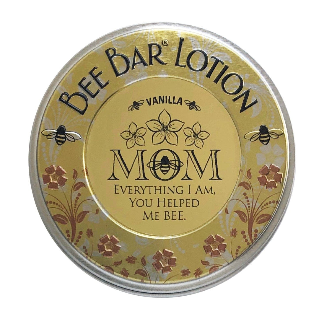 Honey House Naturals Mom / Vanilla Sentiment Large Bee Bar - Dad, Mom, Son, Daughter