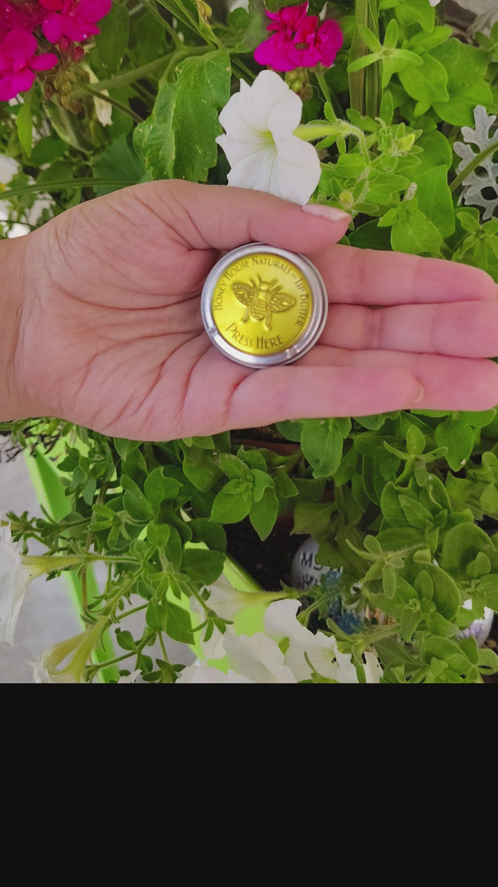 NEW Lip Butter Tin Pop Top Tin - Individual